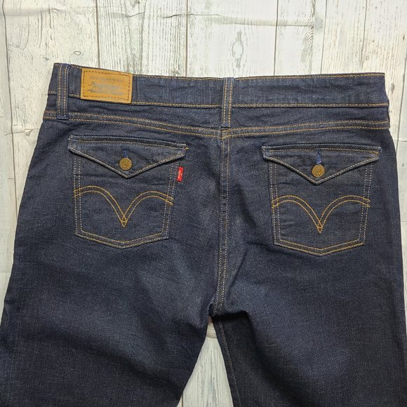 Levi's 515 Cuffed Shorts Button Back Pockets - Picture 5 of 7